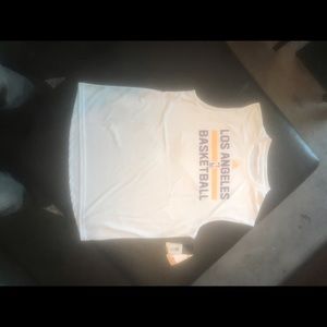 Lakers Cut Off Workout Jersey Brand New with Tags